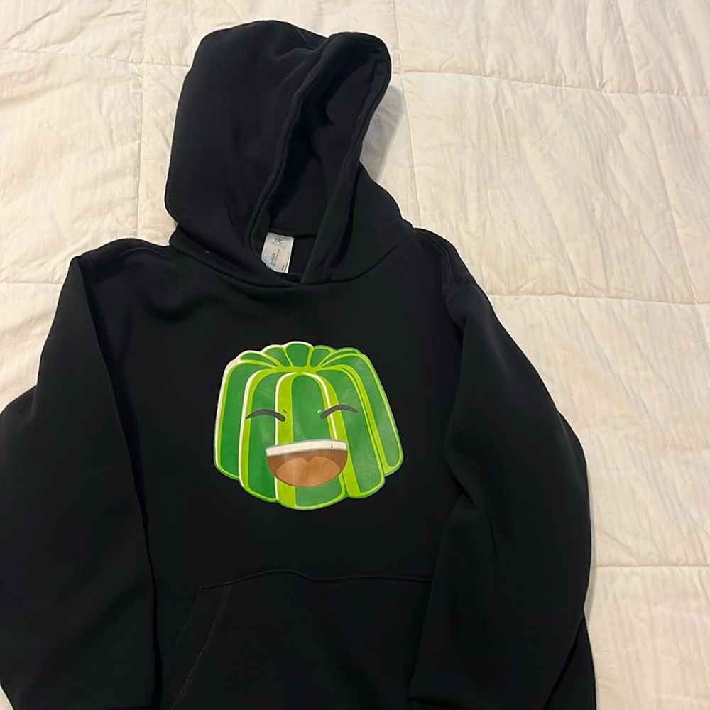 Jelly You Tube Black hoodie